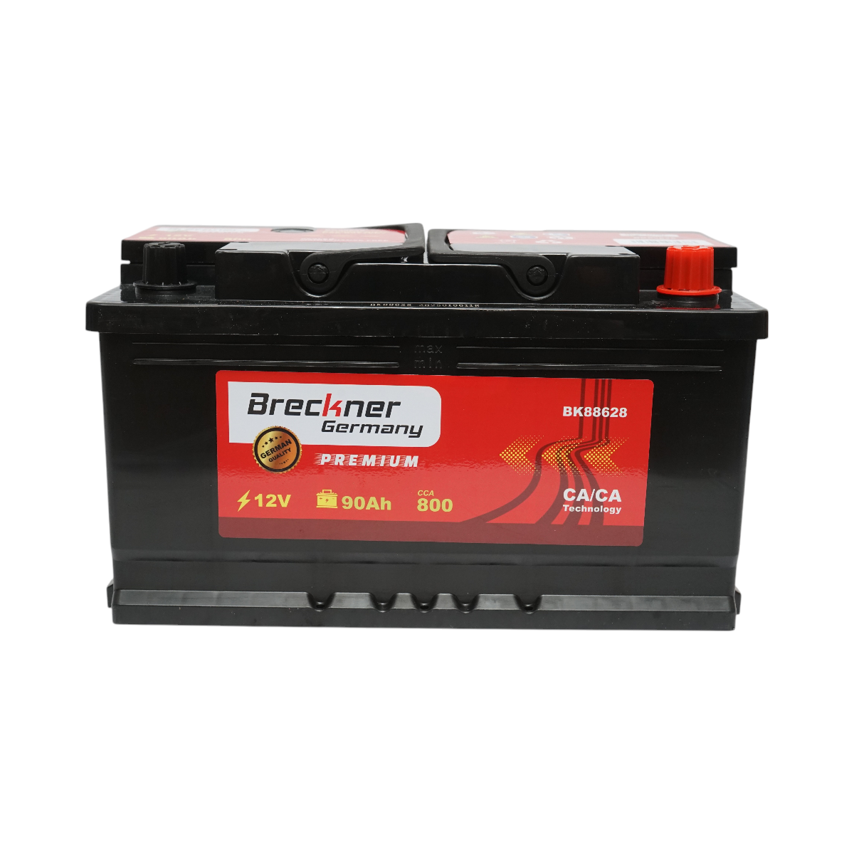 Battery, car battery 90Ah, 800A, 12V BRECKNER PREMIUM